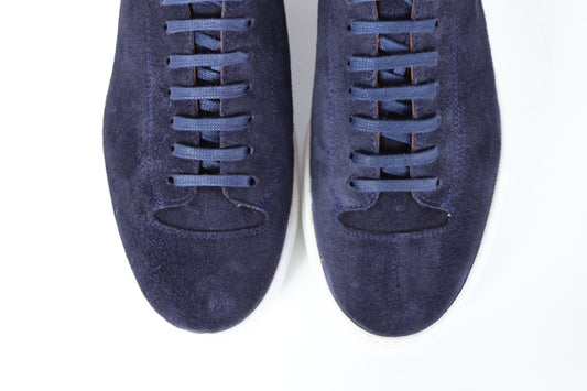 Olympia Sneaker - Navy Suede / White Sole - PRE ORDER