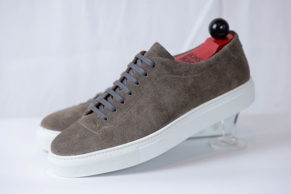 Olympia Sneaker - Storm Suede / White Sole - PRE ORDER