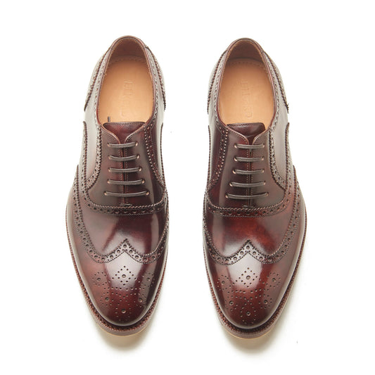 Marcell - Full Brogue Oxford - Chestnut Musuem Calf