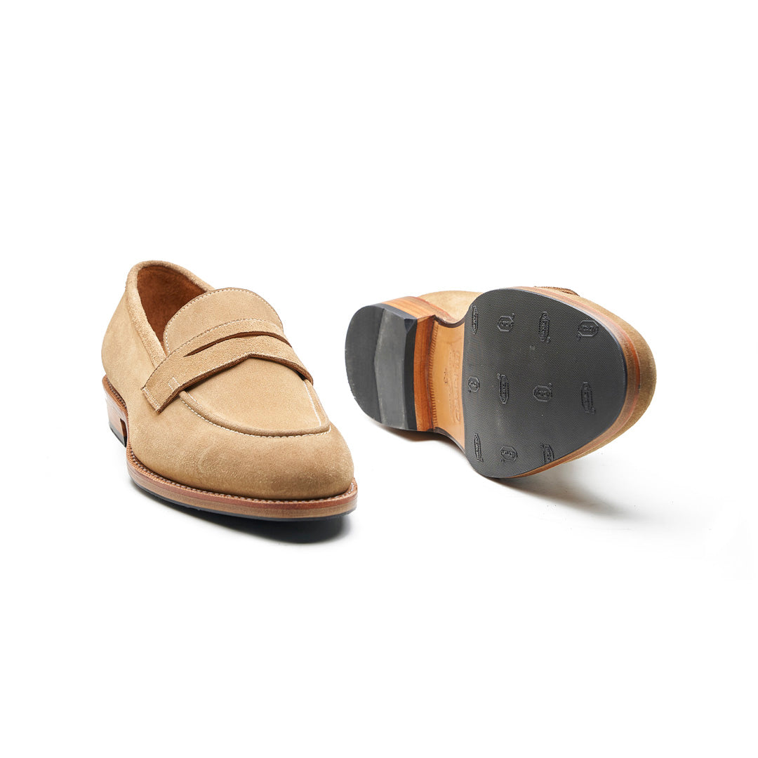 Denver - Penny Loafer - Cashew Suede