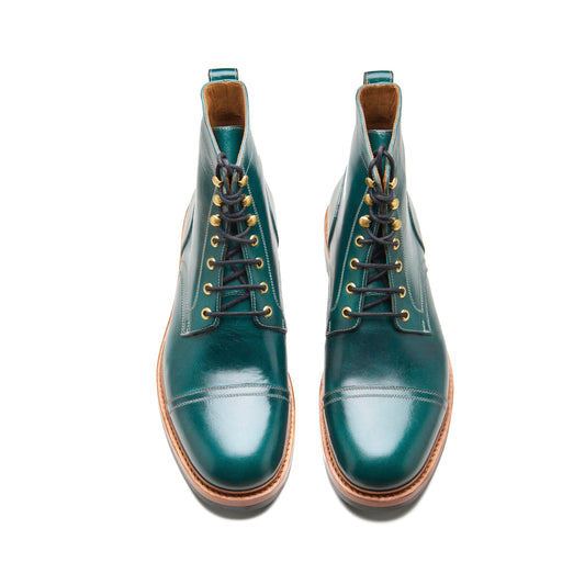 Dixon Z – Cap-Toe Derby Boot – Ortensia Leather
