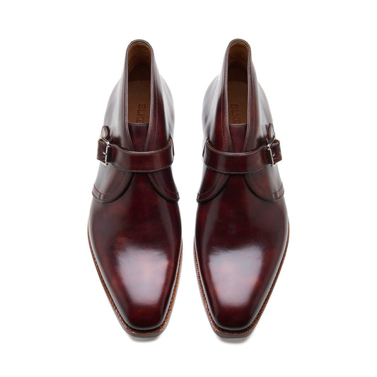 Veyron – Single Monk Chukka Boot – Chestnut Museum Calf