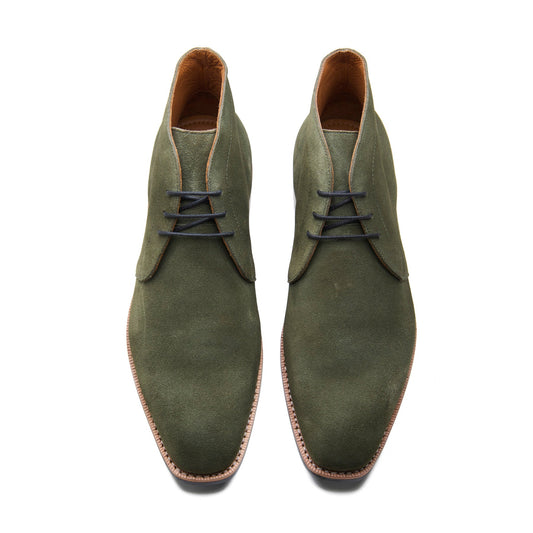 McClure - Chukka Boot - Olive Suede