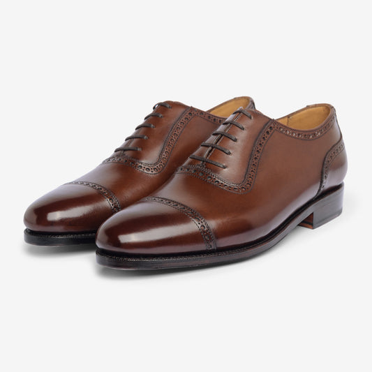 Adelaide Oxford - Brown - Zip Last - MTO