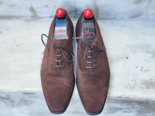 J.FitzPatrick / Suede Oxford image 1