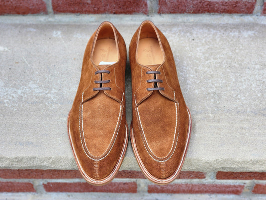 Ichigo Ichie - Suede Derby - Light Brown - US 7.5