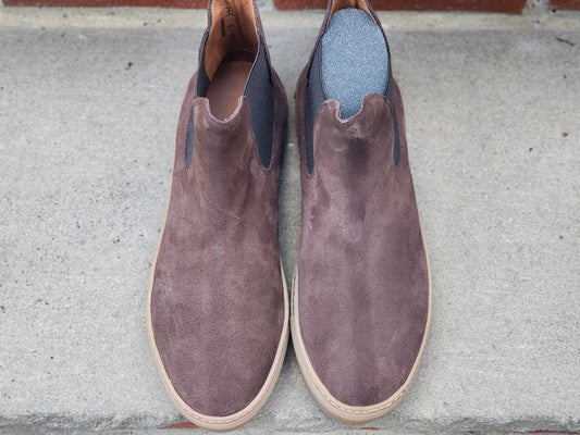 J.FitzPatrick - Chelsea Sneaker - Brown Suede - US 7