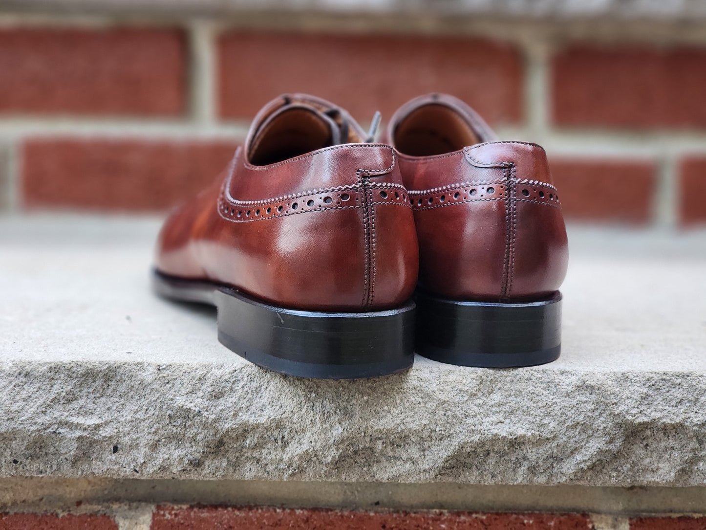 J.FitzPatrick - Monk Strap Doble - Ante Azul Marino