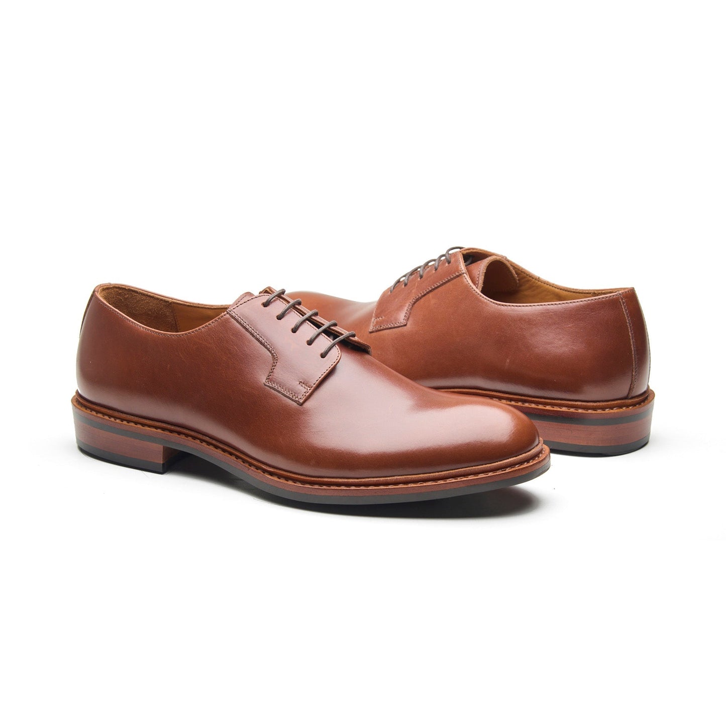 Luke - Blucher Derby - Cognac Hidro Pull Up