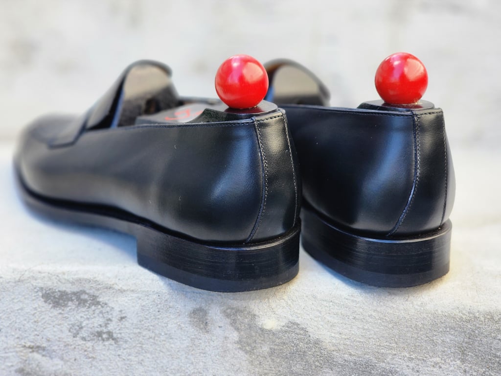 J.FitzPatrick / Black Penny Loafers image 4