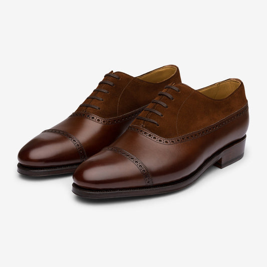 Balmoral Oxford - Dark Brown - Zip Last - MTO