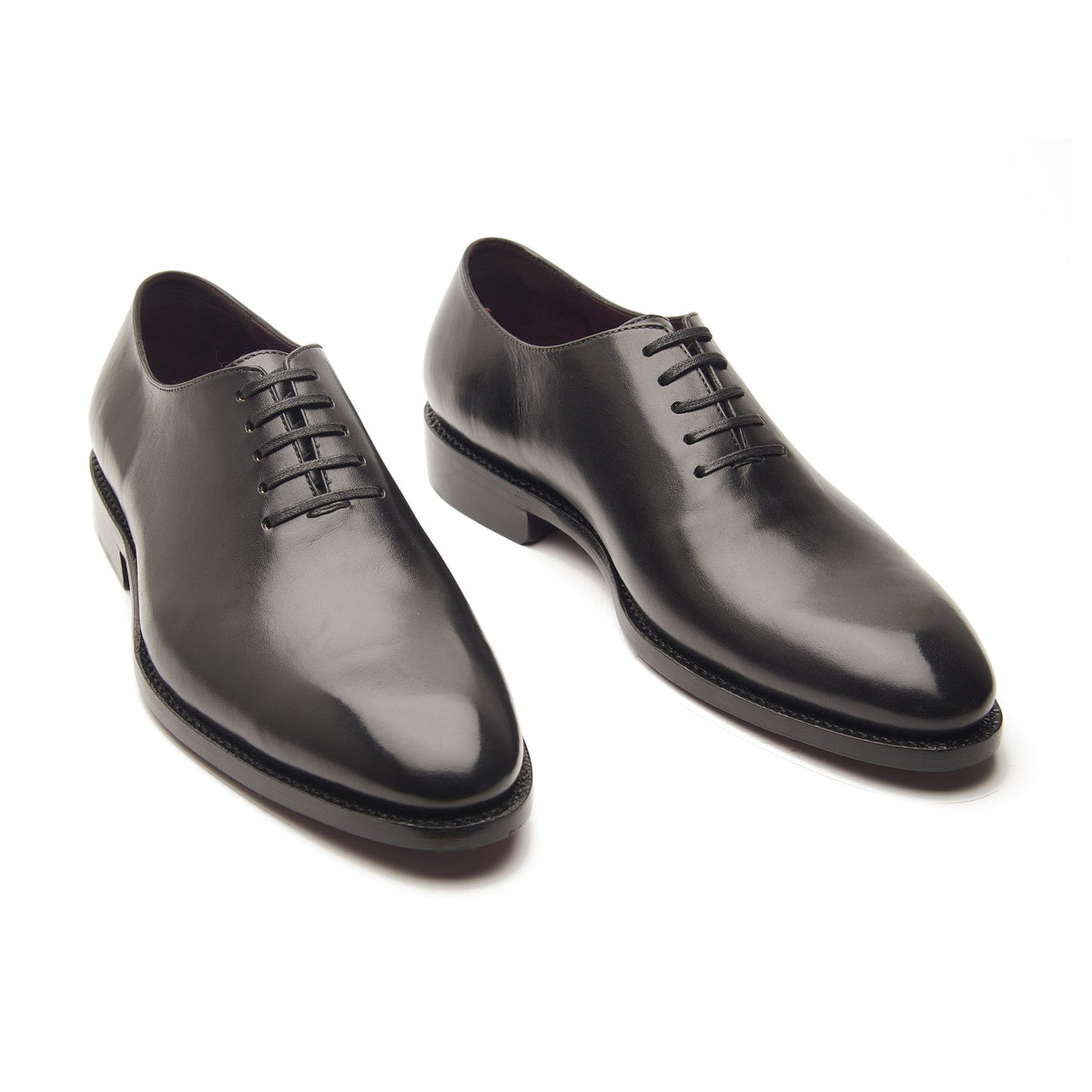 Constance-X - Seamless Whole Cut Oxford - Black Calf
