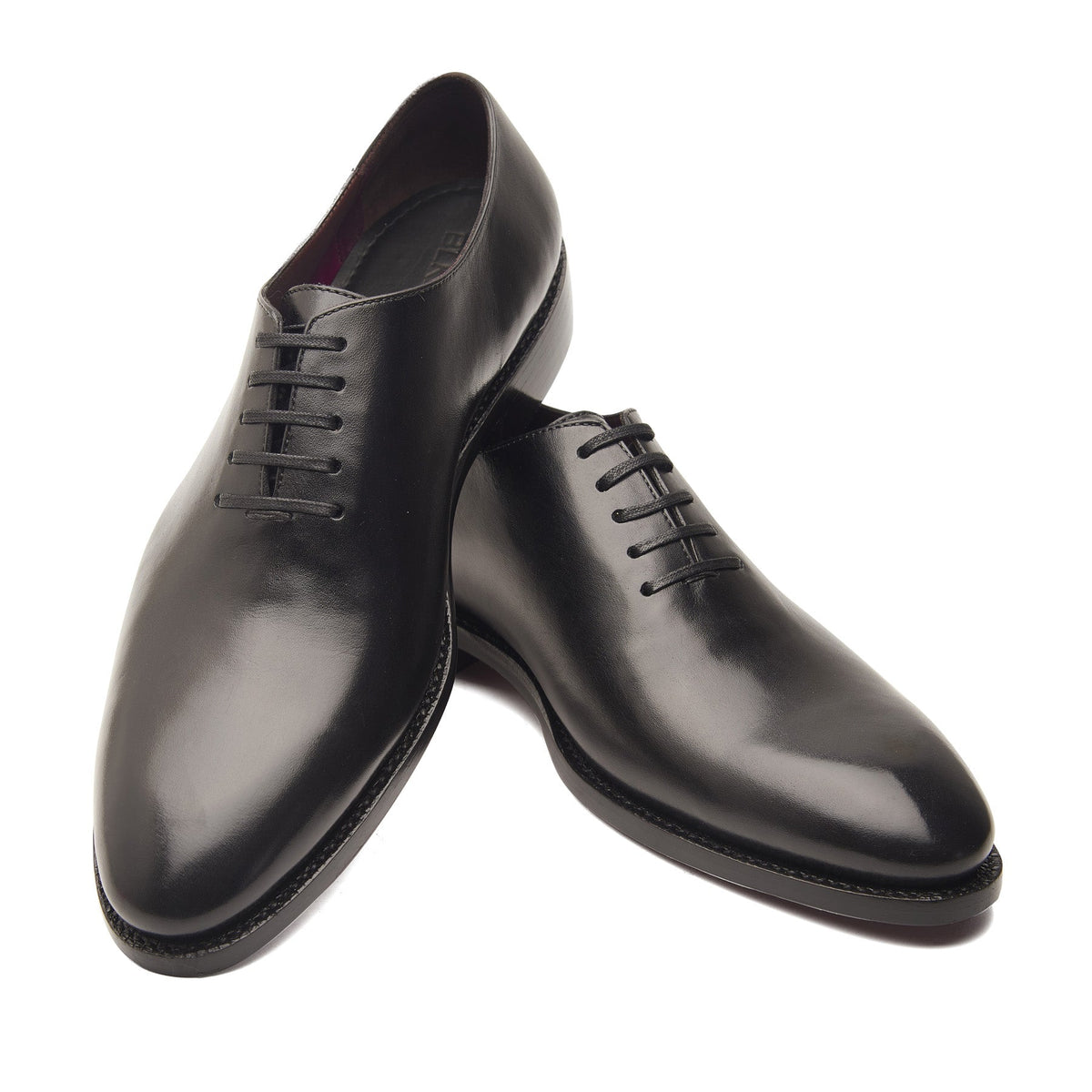 Constance-X - Seamless Whole Cut Oxford - Black Calf