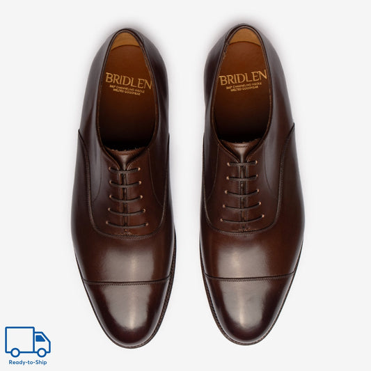 Straight Tip Oxford - Bitter Choco - Zip Last - RTW