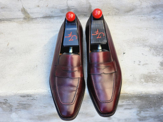 J.FitzPatrick / Sangria Penny Loafers image 1