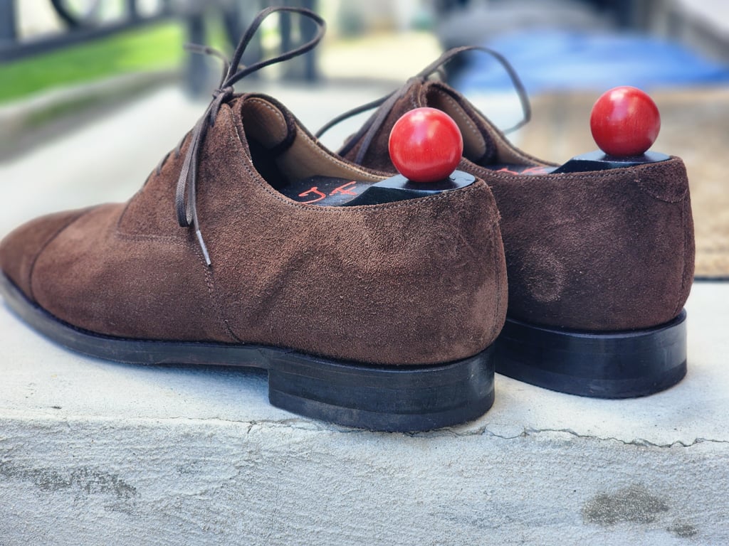 J.FitzPatrick / Suede Oxford image 4