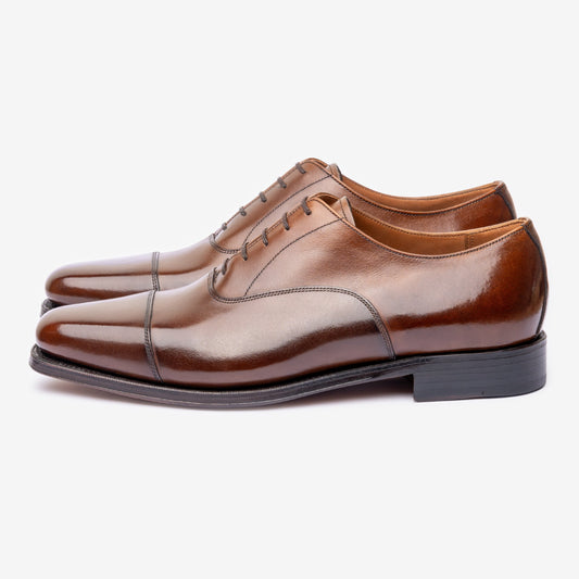 Straight Tip Oxford - Brown - Land Last - MTO