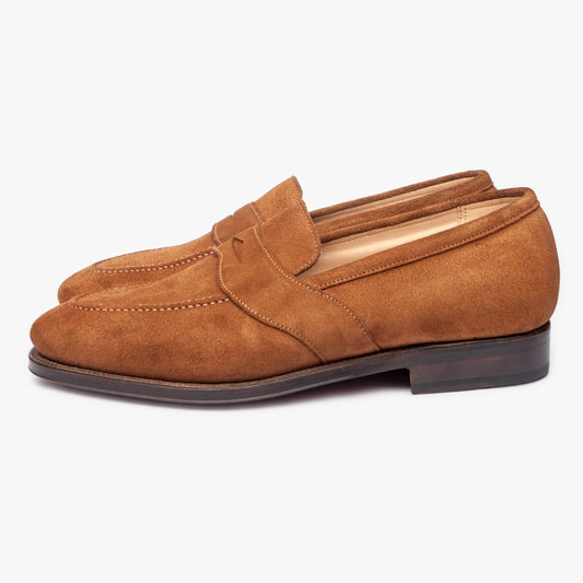 Full Strap Penny Loafer - Copper - Zilo Last - MTO