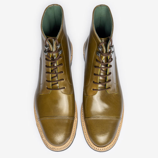 Service Boot - Olive Shell Cordovan - Rui Boot Last - Founders 25