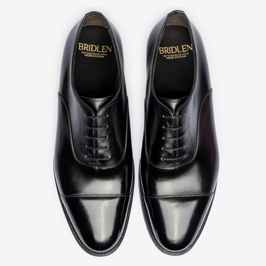 Straight Tip Oxford - Black - Chip Last - Founders 25