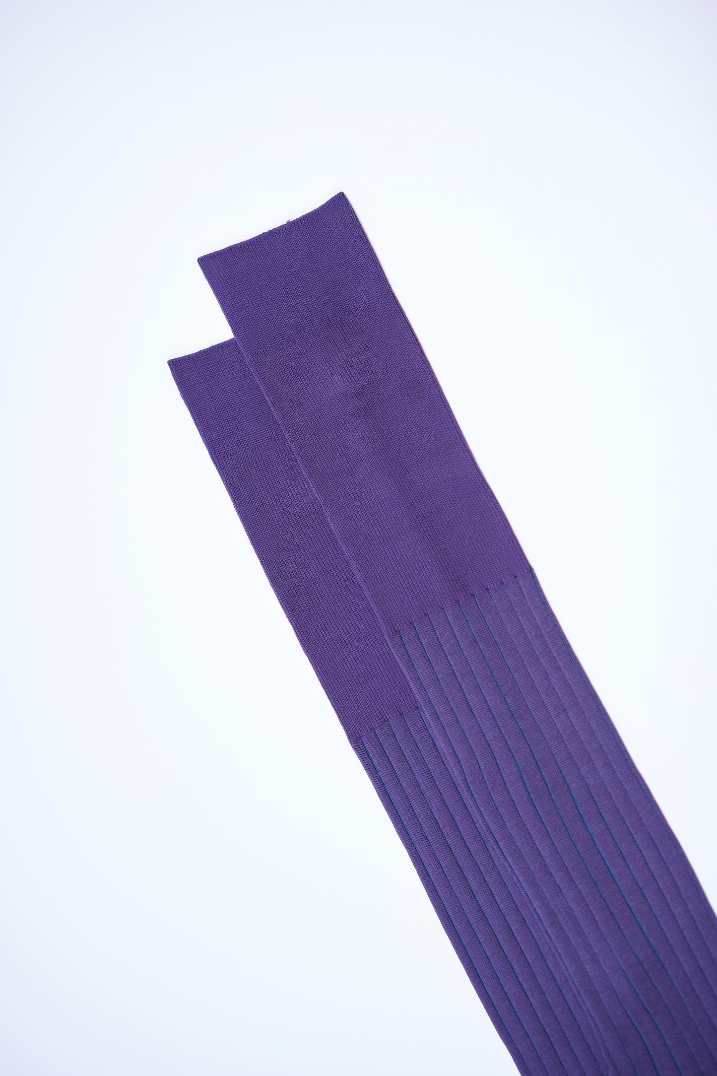 Twinkima.G - Egyptian Cotton Socks - Purple Striped (OTC)