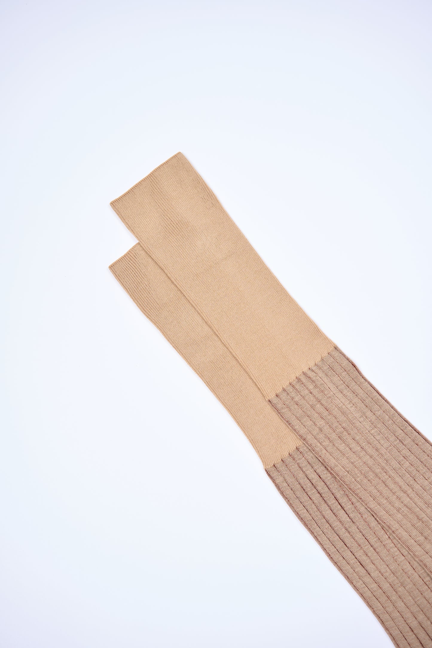 Twinkima.G - Egyptian Cotton Socks - Beige Striped (OTC)