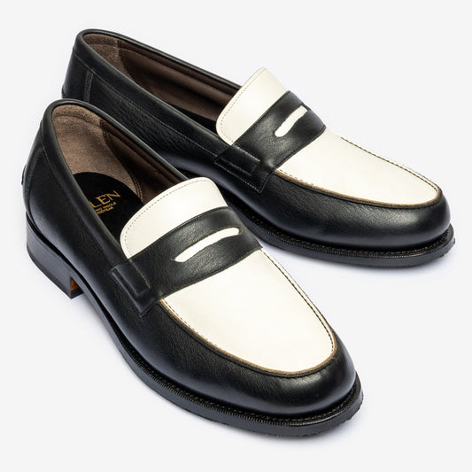 Spectator Moccasin Loafer - Black - Armin Last - MTO