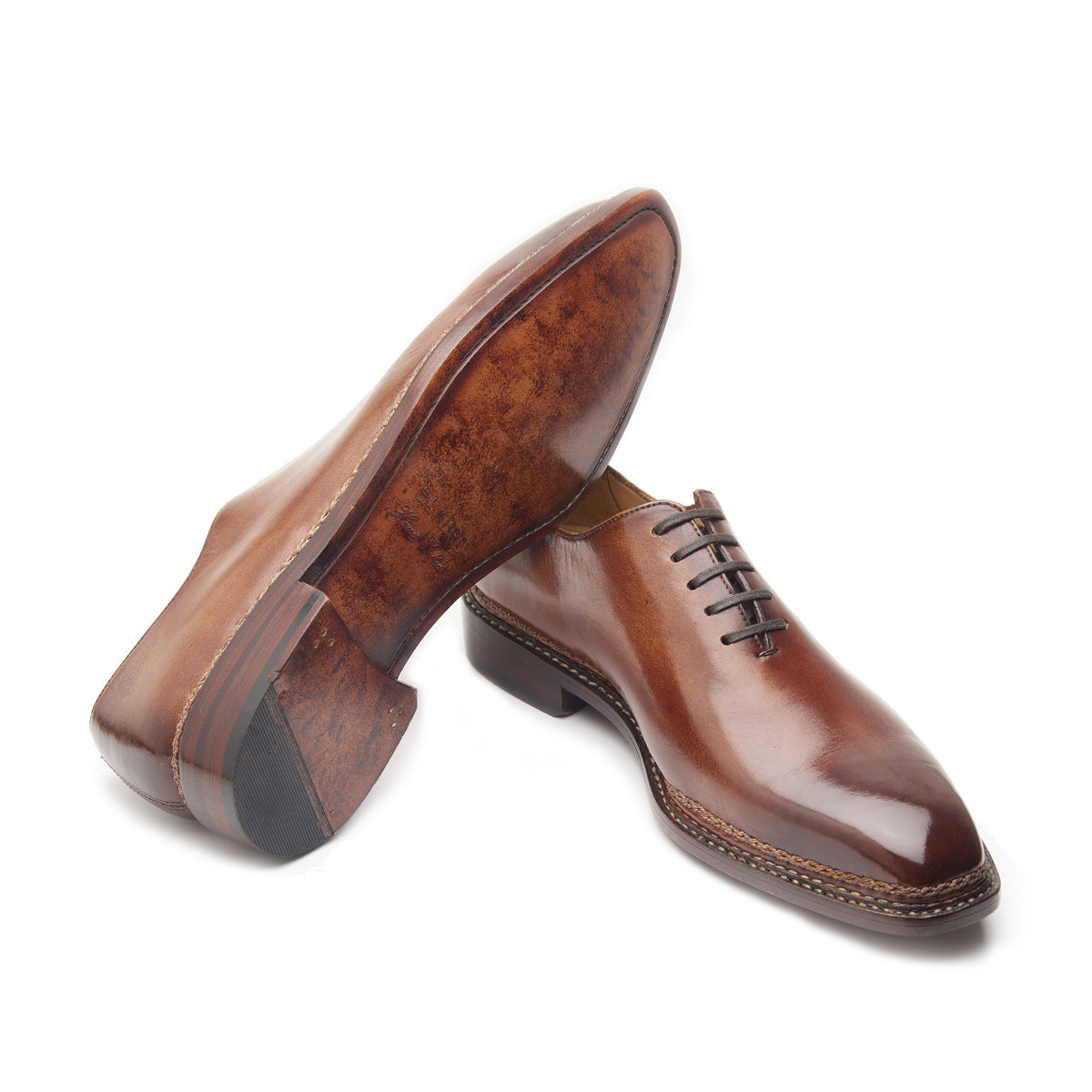 Romanoff-X - Oxford de corte entero - Beige antiguo