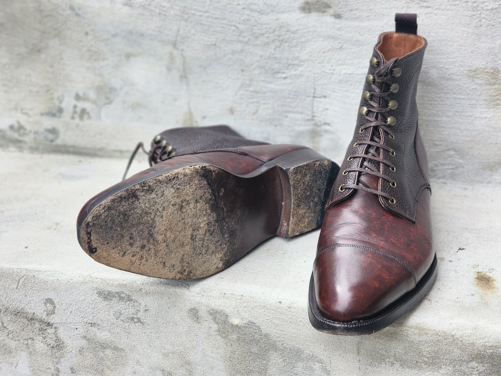 J.FitzPatrick / Cap Toe Derby Boots image 4
