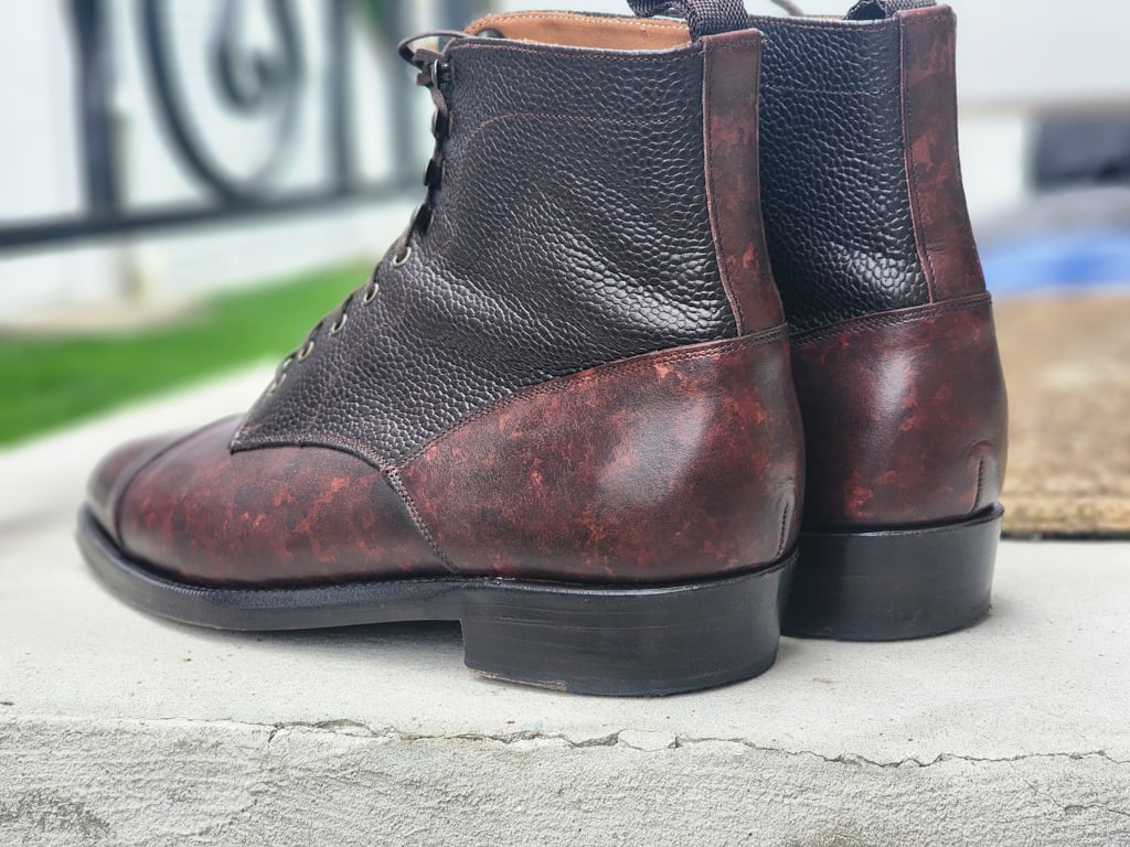 J.FitzPatrick / Cap Toe Derby Boots image 6