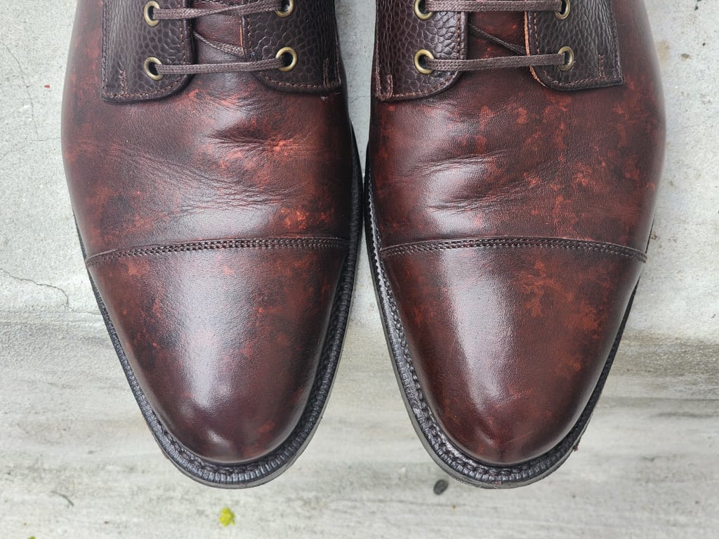 J.FitzPatrick / Cap Toe Derby Boots image 2