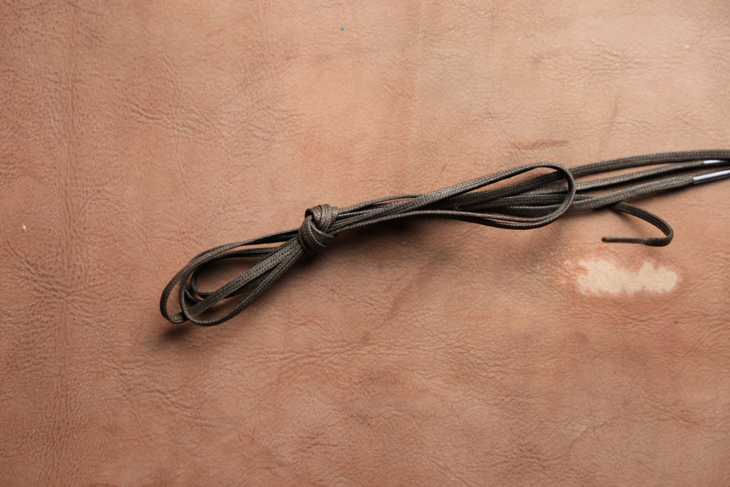 Flat Waxed Cotton Shoelaces