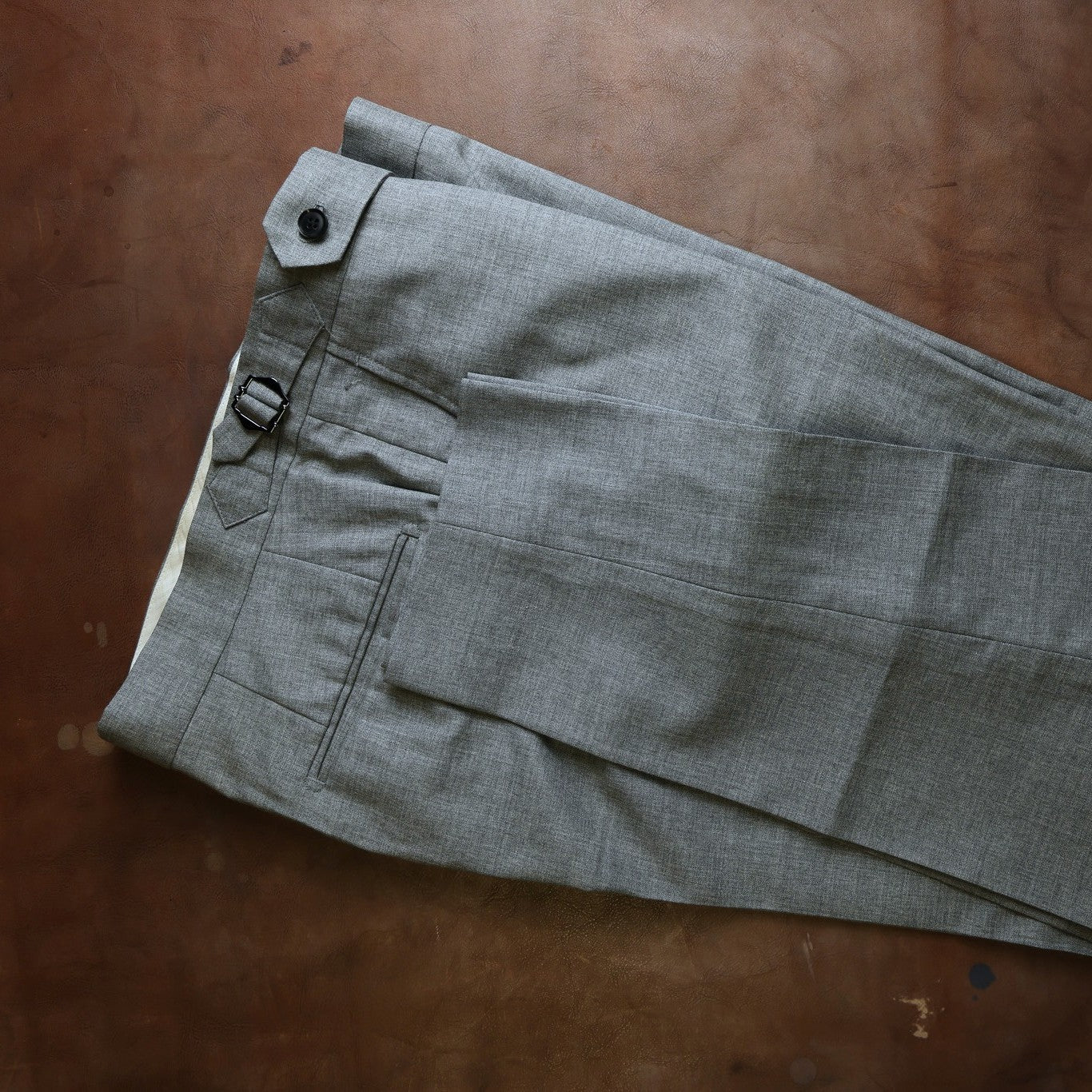 Spier & Mackay - Dress Wool Trousers - Light Grey - 34 in