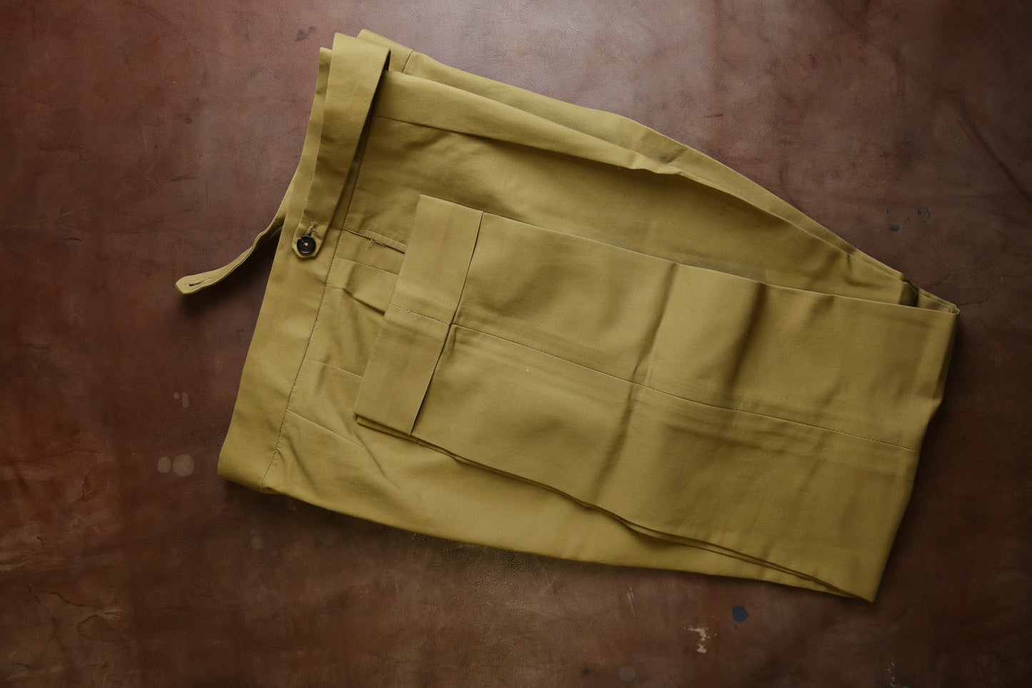 Yeossal - Double Gurkha Trousers - Tan - 35 in