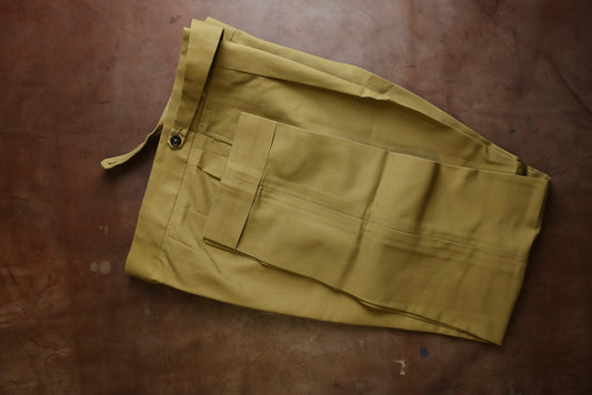Yeossal - Double Gurkha Trousers - Tan - 35 in