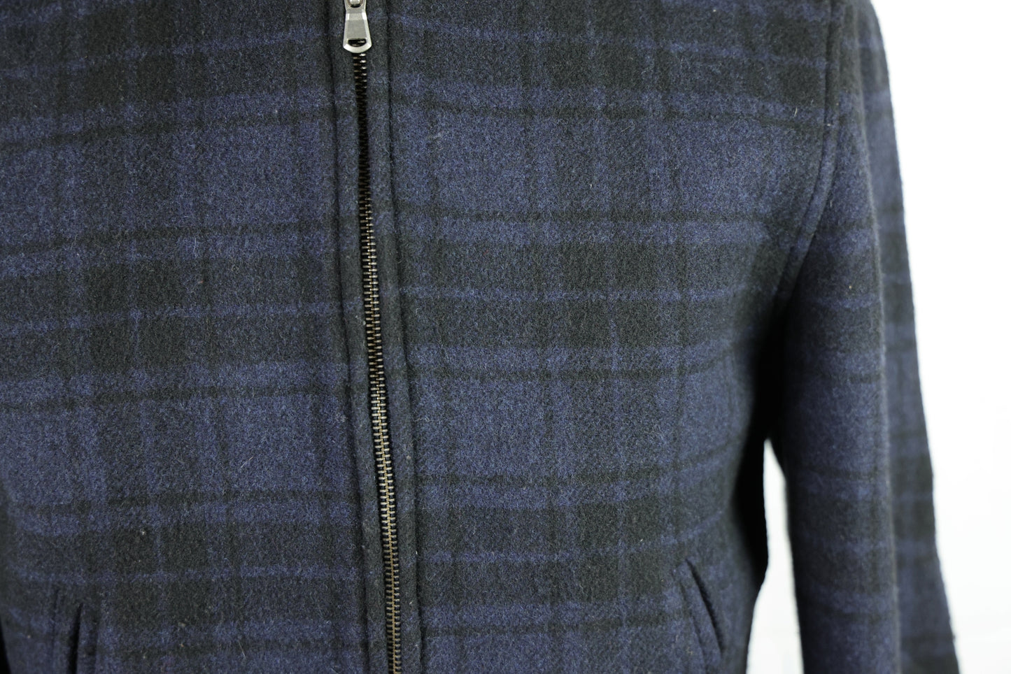Timothy Everest - Bomber Jacket - Black & Blue Check