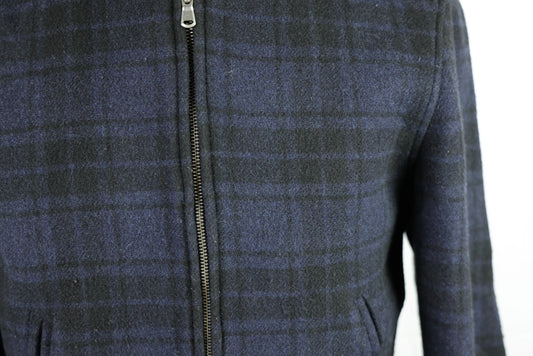 Timothy Everest - Bomber Jacket - Black & Blue Check