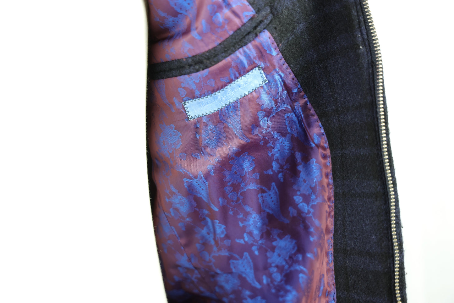 Timothy Everest - Bomber Jacket - Black & Blue Check