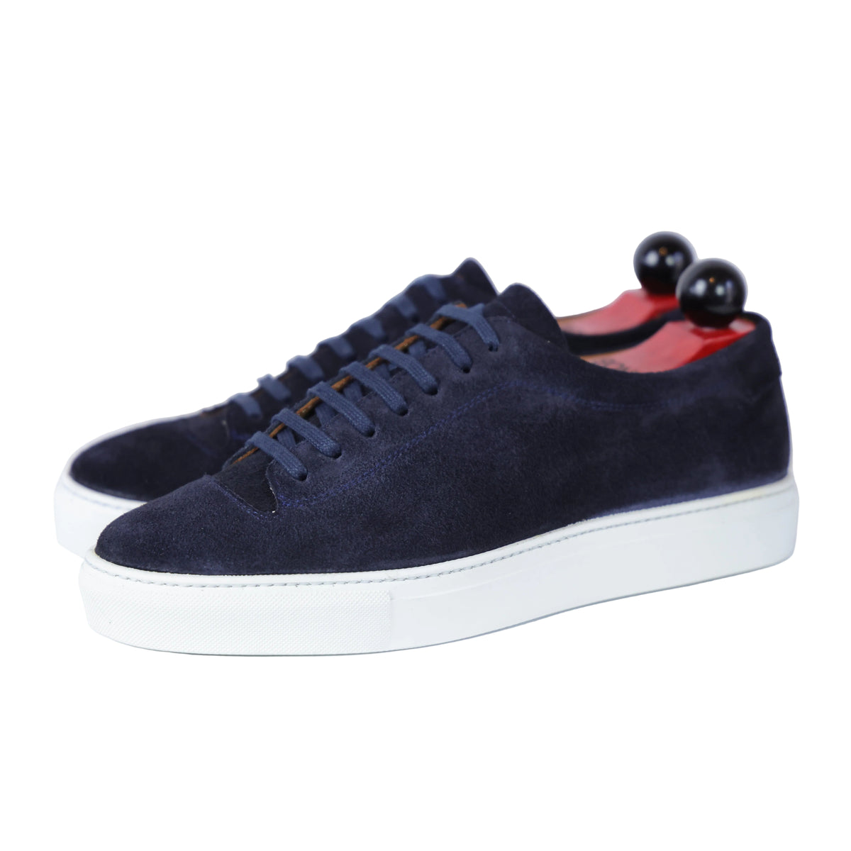 Olympia Sneaker - Navy Suede / White Sole - PRE ORDER
