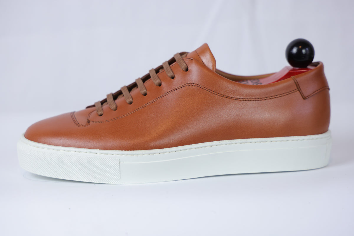 Olympia Sneaker - Pumpkin Calf / White Sole - PRE ORDER