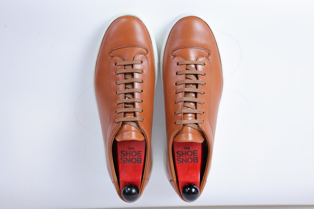 Olympia Sneaker - Pumpkin Calf / White Sole - PRE ORDER