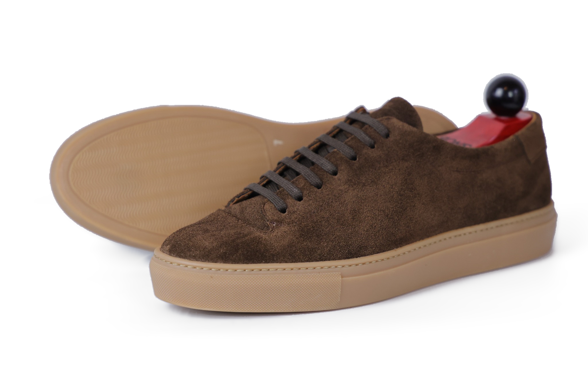 Olympia Sneaker - Chestnut Suede / Gum Sole - PRE ORDER