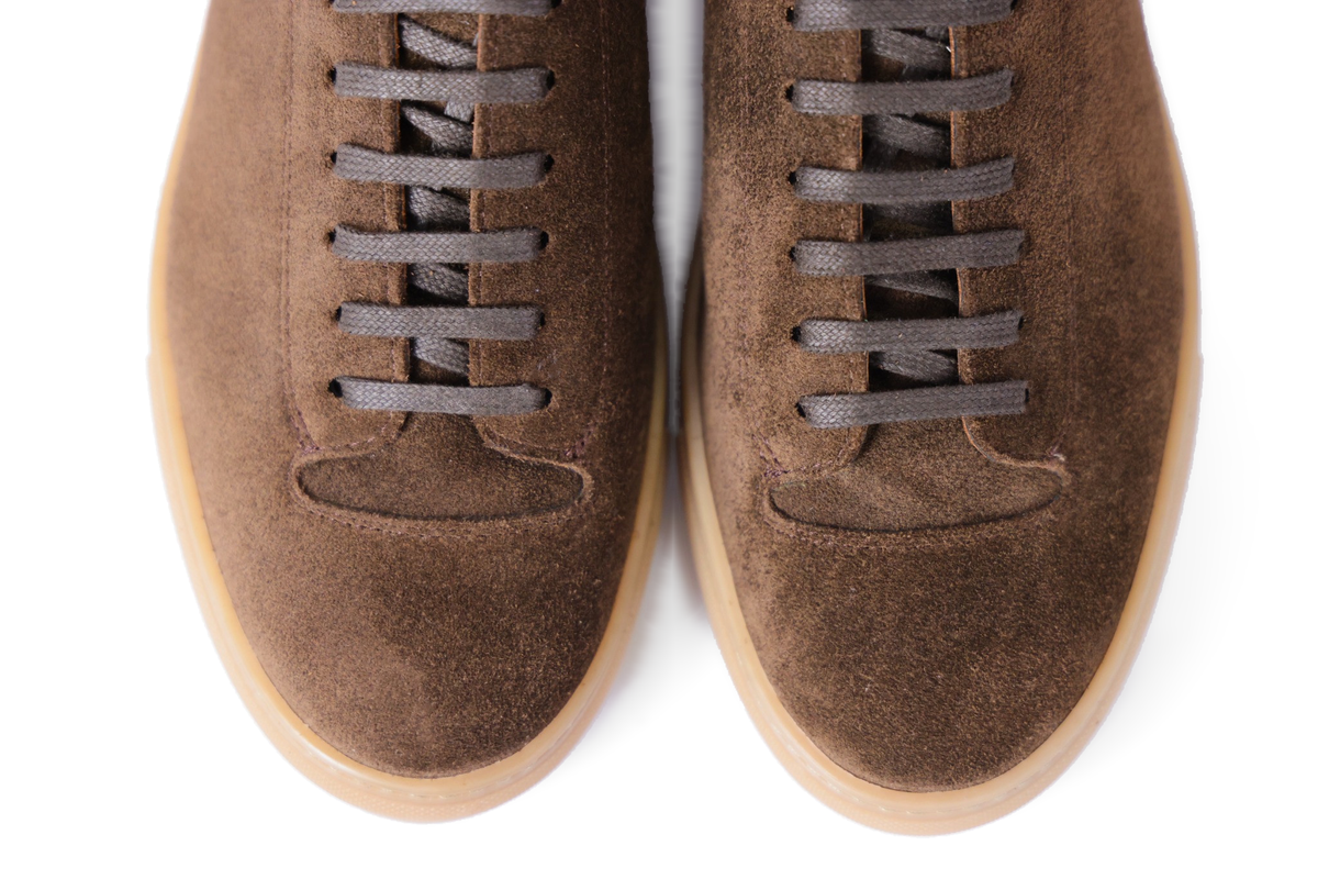Olympia Sneaker - Chestnut Suede / Gum Sole - PRE ORDER