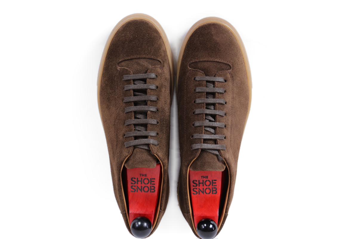 Olympia Sneaker - Chestnut Suede / Gum Sole - PRE ORDER