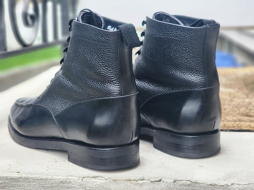 J.FitzPatrick / Apron Derby Boots (Shearling Lined) image 6