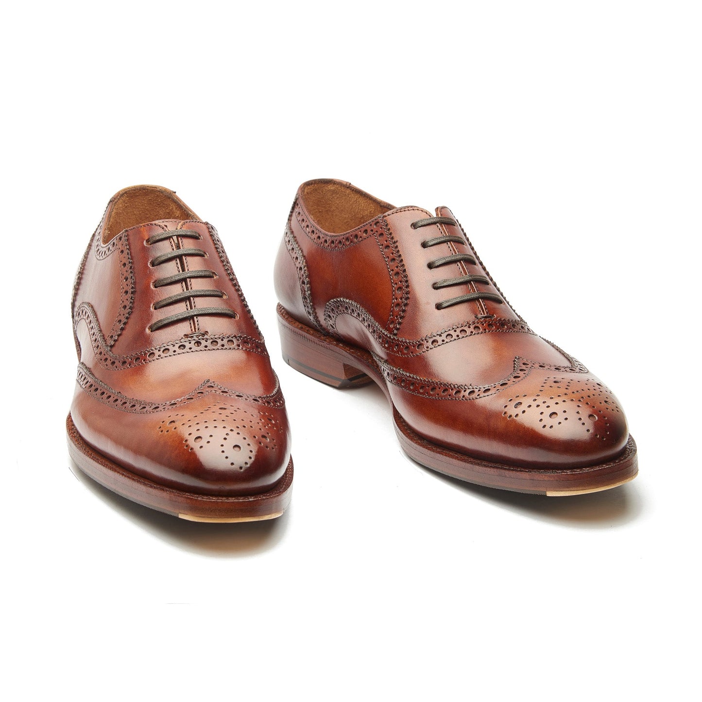 Marcell - Full Brogue Oxford - Bourbon Calf