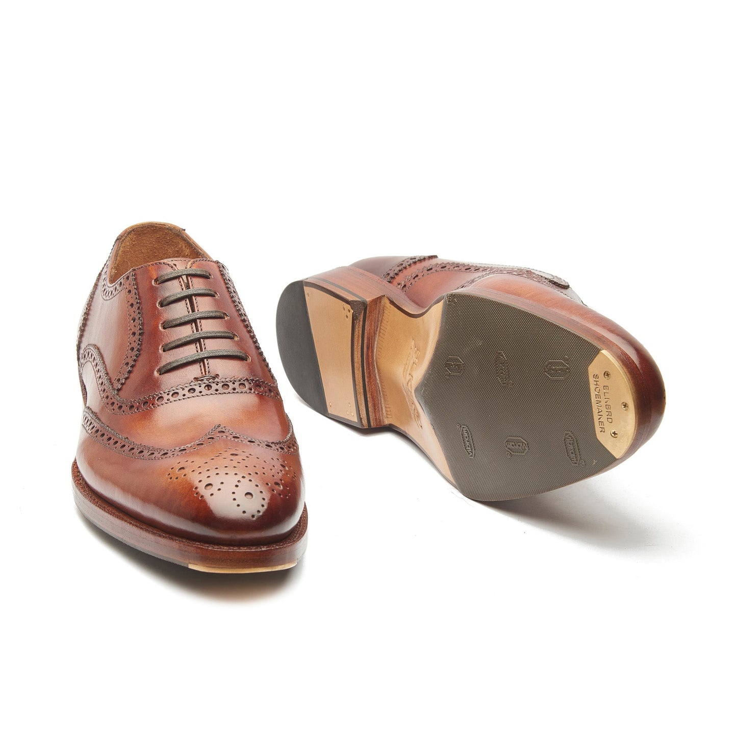 Marcell - Full Brogue Oxford - Bourbon Calf
