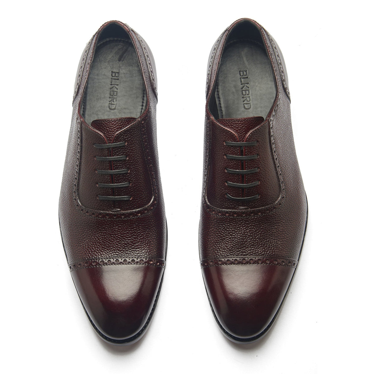 Huayra – Adelaide Oxford – Burgundy Pebble Grain