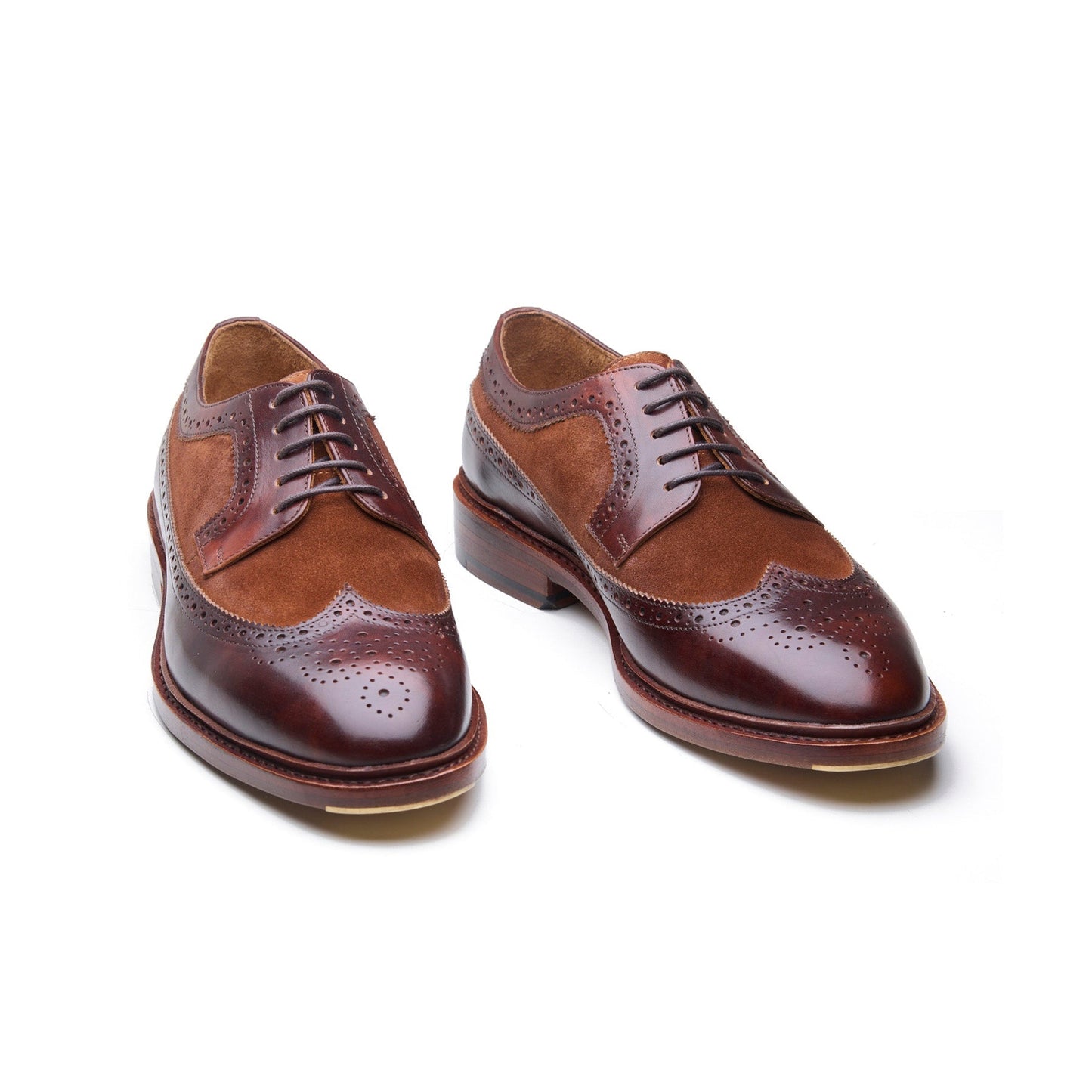 Raife - Longwing Derby - Chestnut Museum and Calf Suede
