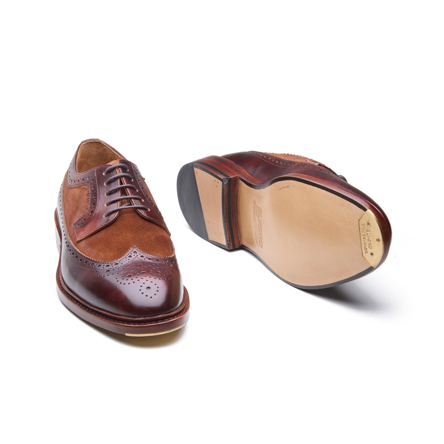 Raife - Longwing Derby - Chestnut Museum and Calf Suede